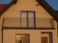Balustrada balkonowa - metalowa yrardw